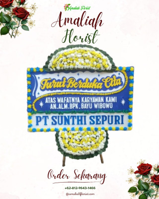 Papan Bunga Duka di Bantaragung