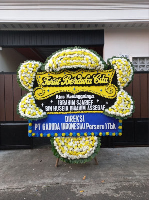 Papan Bunga Duka di Bantaragung