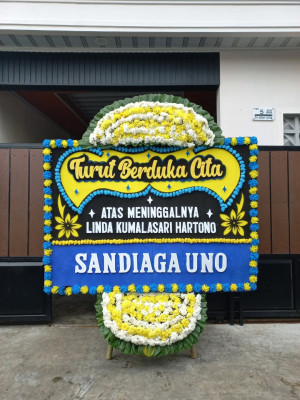 Papan Bunga Duka di Bantaragung